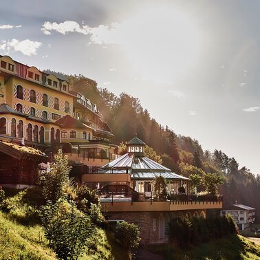 Fontansicht des Hotels | © (c) Pichlmayrgut