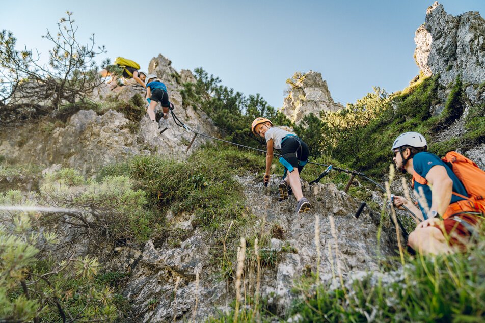 Jugendklettersteig | © Christine Höflehner