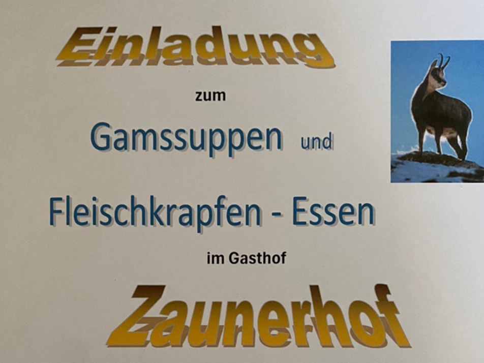 Gamssuppen- und Fleischkrapfenessen Zaunerhof - Impression #1